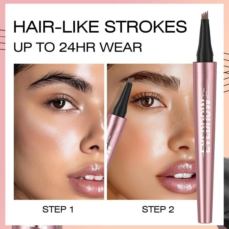 🖌️ Waterproof Micro-Fork Brow Pencil – Natural Hair-Like Brows-Rush