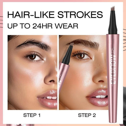 🖌️ Waterproof Micro-Fork Brow Pencil – Natural Hair-Like Brows-Rush