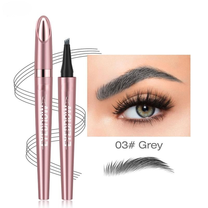 🖌️ Waterproof Micro-Fork Brow Pencil – Natural Hair-Like Brows-Rush
