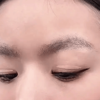Eyebrow Stamp Powder with Brush-Rush