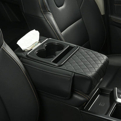 🔥Limited Time 50% Off✨Multifunctional PU Leather Car Armrest Box Mat-Rush