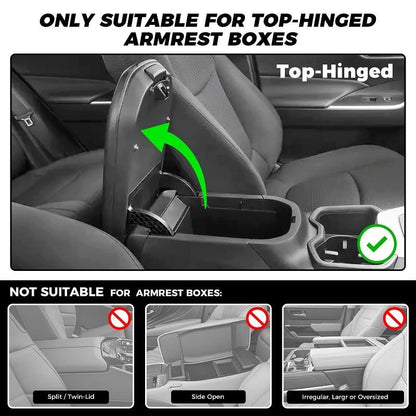 🔥Limited Time 50% Off✨Multifunctional PU Leather Car Armrest Box Mat-Rush