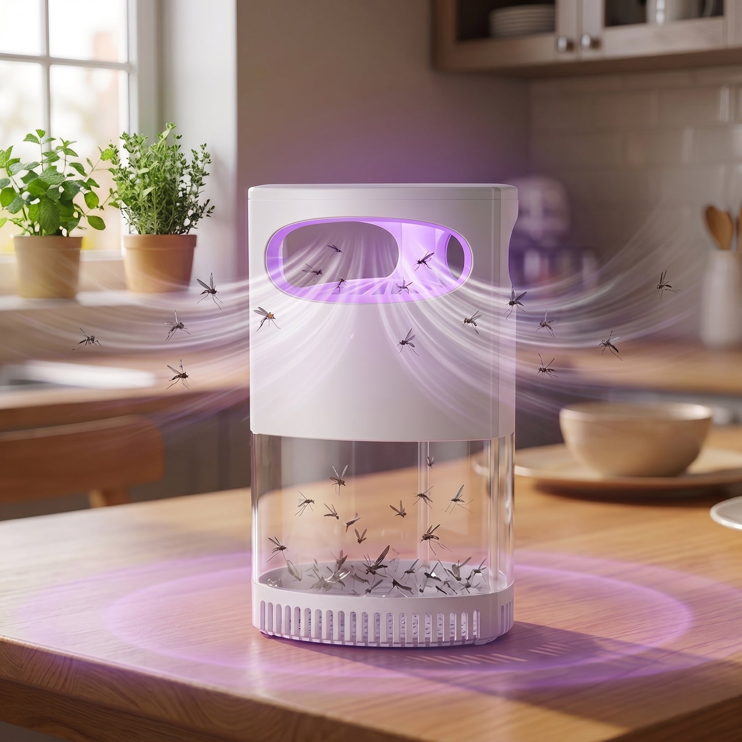 🥳2026 Hot Seller🥳💞Over 50,000 Units Sold!👵❤️ 50% OFF TODAY! 💡USB-Powered Mosquito Trap🦟❌-HG