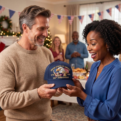 Commemorative Baseball Cap - 250th Anniversary United States of America (1776-2026)🏆-Curated