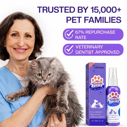Veterinary Recommended! 🩺 Powerful Tartar & Plaque Control for Pets 🛡️ -TY