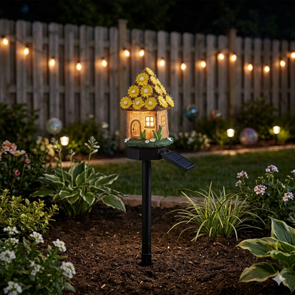 ☀️🔥Solar Fairy-Tale Mushroom Cottage Garden Light🔥-Elite