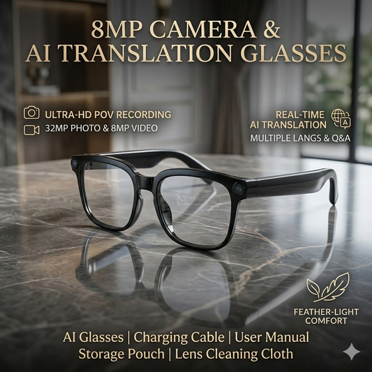 👓Lightweight Smart Glasses with Hands-Free Control-edition