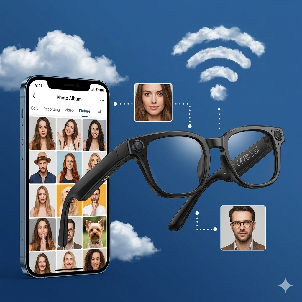 👓Lightweight Smart Glasses with Hands-Free Control-edition