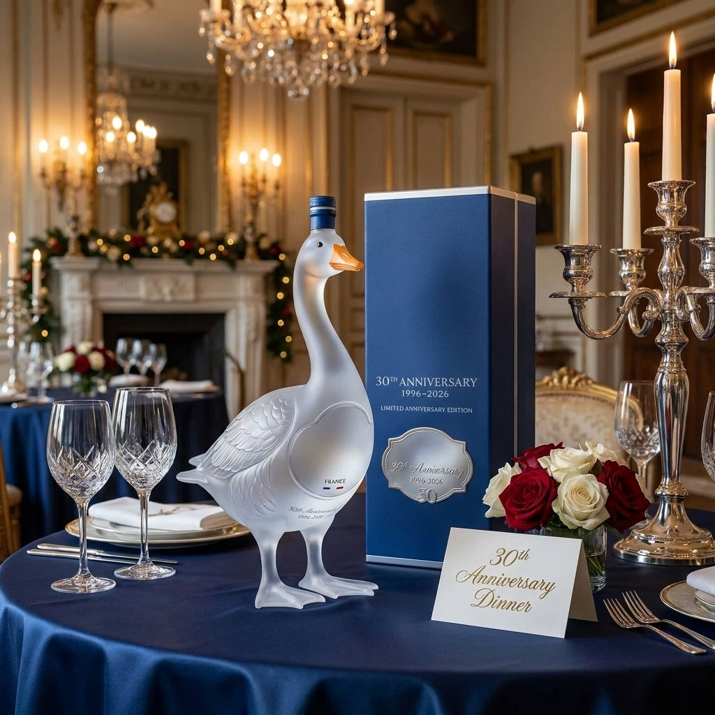 🎁 Father’s Day 49% OFF - 30th Anniversary 3D Sculpted Vodka Bottle🪿🍾 -Finds