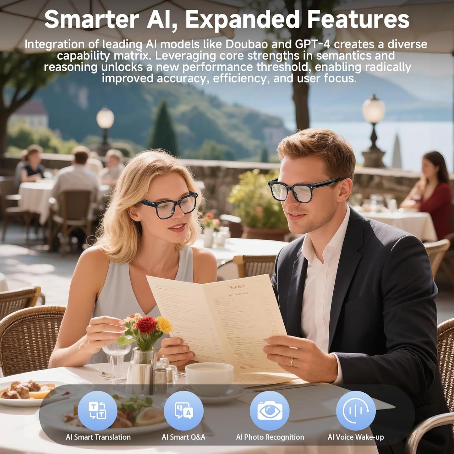 👓Lightweight Smart Glasses with Hands-Free Control-edition