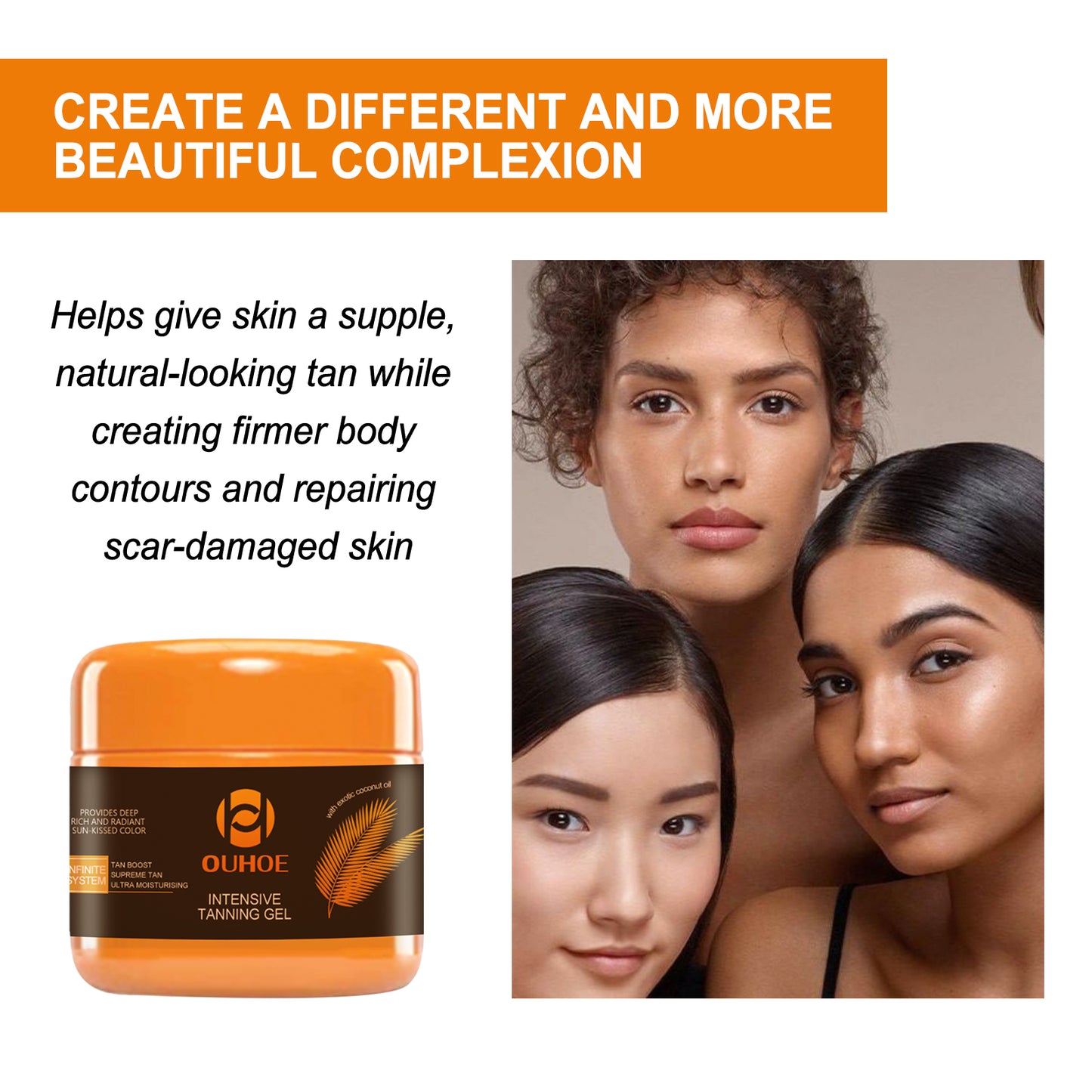 ☀️SUMMER BIG SALE 50% OFF⛱️Luxury Intensive Tanning Gel💖-edition