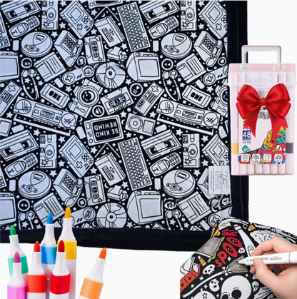 🔥 2026's Best Seller: DIY Coloring Blanket! 🏠-edition
