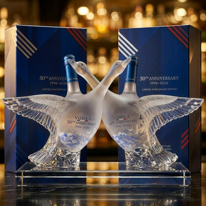 🎁 Father’s Day 49% OFF - 30th Anniversary Limited Edition Vodka Bottle🦢🍾 -Finds