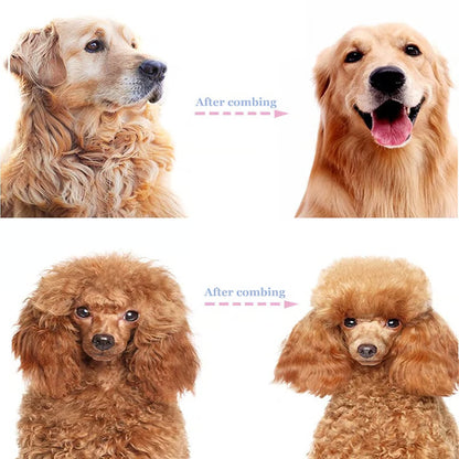 ⏰LAST DAY SALE: 🔥Dual-Sided Pet Grooming Comb for Dogs & Cats -TY