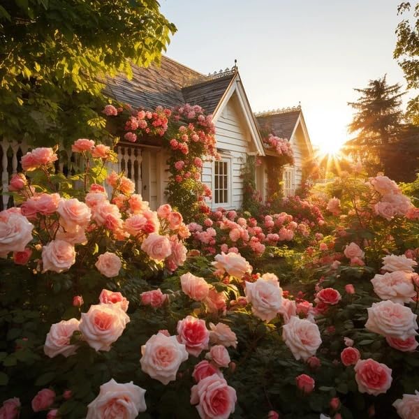 🏡 All-In-One Garden Starter: 8 Robust Climbing Roses 🚀🏡🇺🇸  -TY