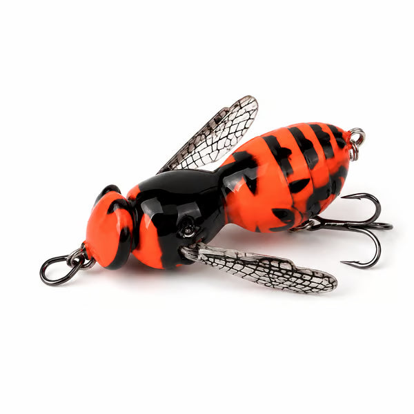 🔥 Last Day 49% OFF – 🐝 Bionic Wasp Topwater Lure That Triggers Explosive Strikes-Curated