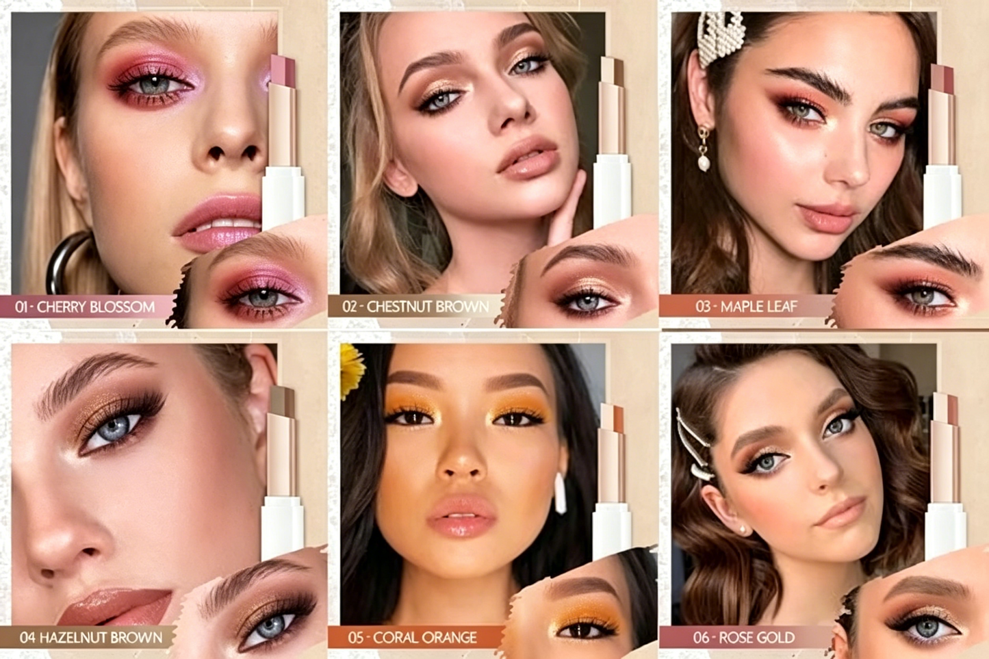 ⏱️ 24h Flawless Wear: Waterproof Dual-Tone Eyeshadow Stick 💦-Viral