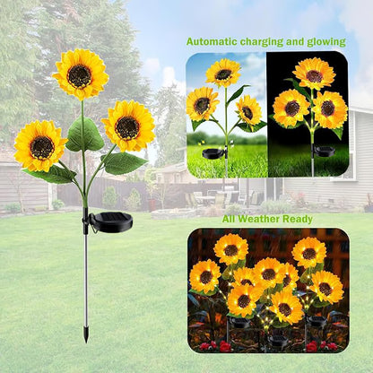 🌻Factory Direct Sales 49% Off - 🌞Solar LED Sunflower Garden Lights - ZZZ