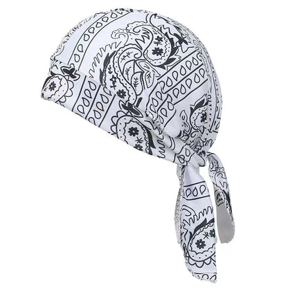 📦Ultimate Motorcycle Bandana Cap | Breathable Pirate Hat for Biker Riding & Running-Elite