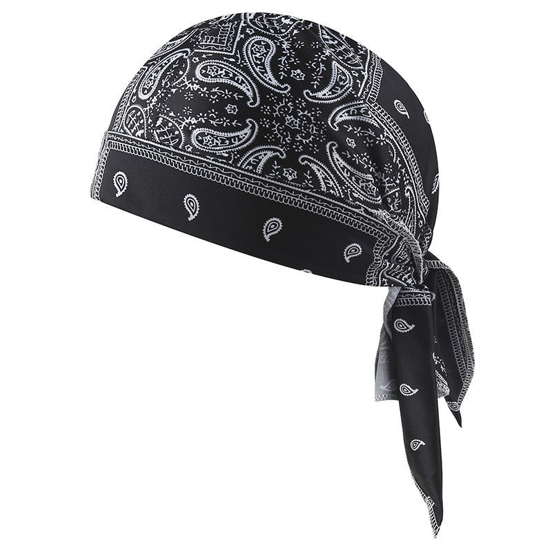 📦Ultimate Motorcycle Bandana Cap | Breathable Pirate Hat for Biker Riding & Running-Elite
