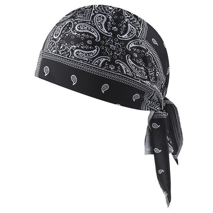 📦Ultimate Motorcycle Bandana Cap | Breathable Pirate Hat for Biker Riding & Running-Elite