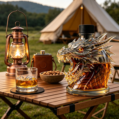 🎁🔥Father’s Day 49% OFF - Luxury Dragon Art Wine Bottle🐉✨-Viral