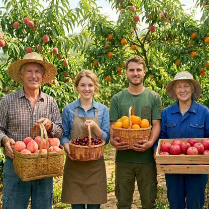 🍃 Purely Natural: The 13-Piece Heirloom Fruit Collection (Non-GMO) 🌳-TY