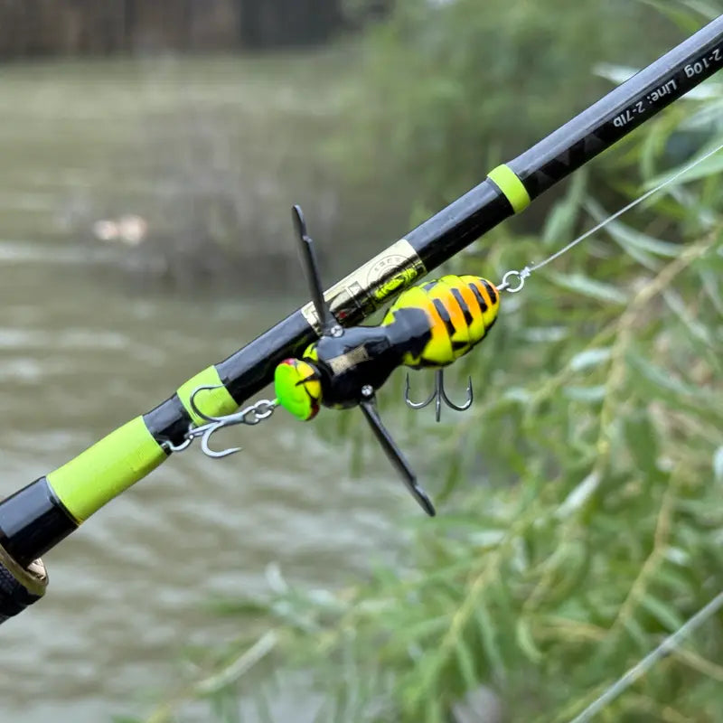 🔥 Last Day 49% OFF – 🐝 Bionic Wasp Topwater Lure That Triggers Explosive Strikes-Curated