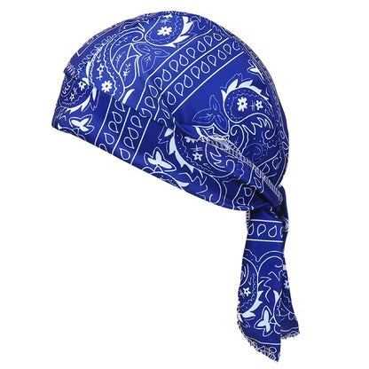 📦Ultimate Motorcycle Bandana Cap | Breathable Pirate Hat for Biker Riding & Running-Elite