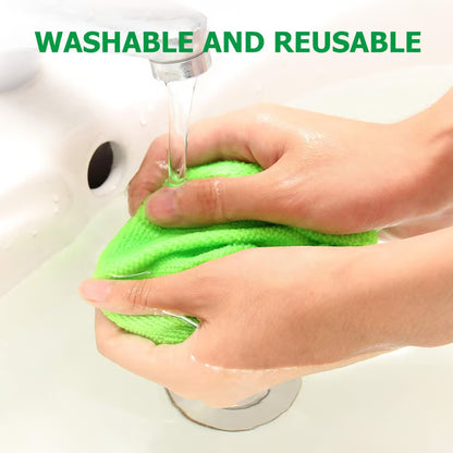🔥 Windshield Cleaning Tool, Microfiber Car Window Cleaner-OA
