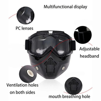 🔥💥Outdoor wind and sand resistant UV mask, suitable for skiing and cycling, welding and cutting specific mask-Finds