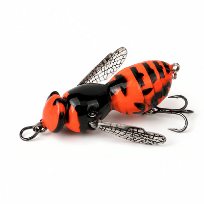 🔥💥 Last Day 49% OFF – 🐝 Bionic Wasp Topwater Lure That Triggers Explosive Strikes-Finds