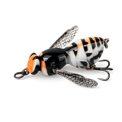 🔥💥 Last Day 49% OFF – 🐝 Bionic Wasp Topwater Lure That Triggers Explosive Strikes-Finds