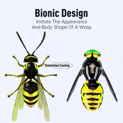 🔥💥 Last Day 49% OFF – 🐝 Bionic Wasp Topwater Lure That Triggers Explosive Strikes-Finds