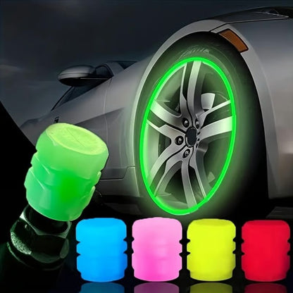 🎁Last Day Promotion 🔥🚗Glow-in-the-Dark Tire Caps 💡 - ZZZ