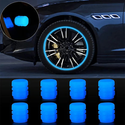 🎁Last Day Promotion 🔥🚗Glow-in-the-Dark Tire Caps 💡 - ZZZ