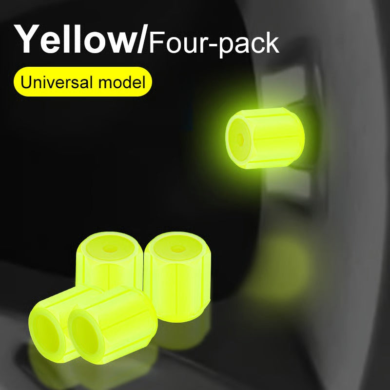 🎁Last Day Promotion 🔥🚗Glow-in-the-Dark Tire Caps 💡 - ZZZ
