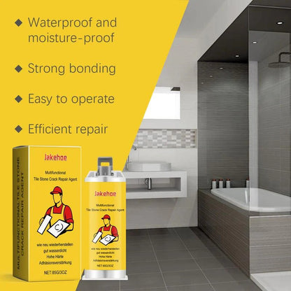 ⚡️ Fast Fix, Flawless Results! 🔧Tile Repair Kit✨-edition