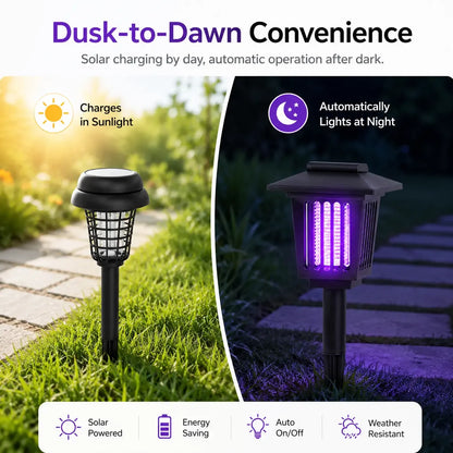✨💥Solar Mosquito Zapper Light -Outdoor Garden Stake Lamp💥🛒-editon