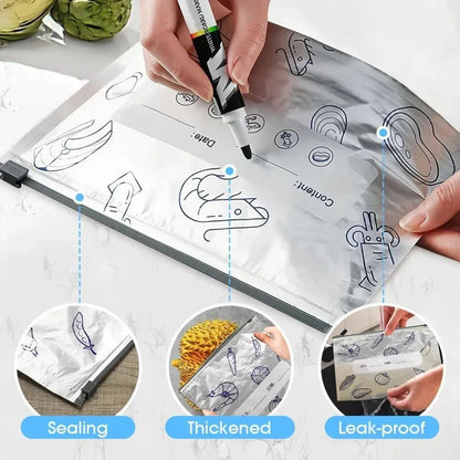 🥩🥦 Say Goodbye to Freezer Burn! Keep Your Food Fresh & Juicy 5X Longer! ❄️❌- ZZZ