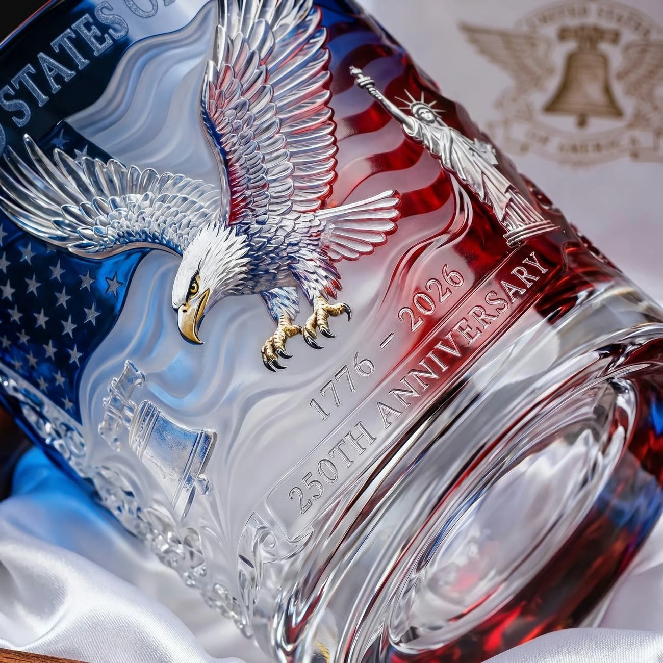📦Limited Edition 2026 USA 250th Anniversary Commemorative Glass – 1776-2026 Heritage Edition-Elite