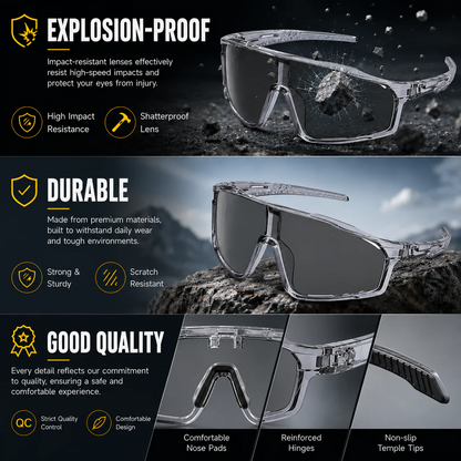 ☀️UV400 Photochromic Polarized Safety Glasses-Finds