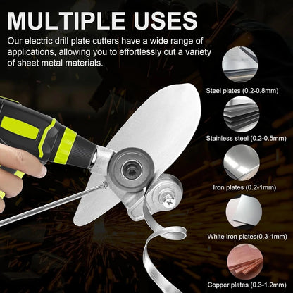 🔥Father's Day Sale 56% OFF🔥-🛠️Sheet Metal Cutter Drill Attachment - edition