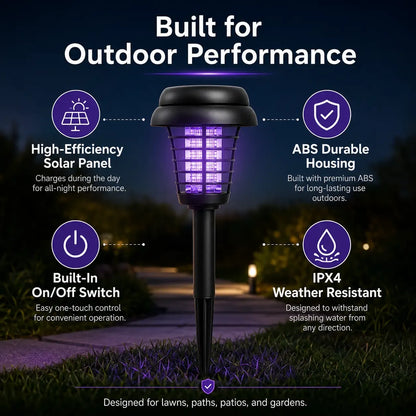 ✨💥Solar Mosquito Zapper Light -Outdoor Garden Stake Lamp💥🛒-editon