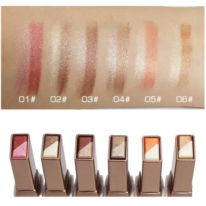 ⏱️ 24h Flawless Wear: Waterproof Dual-Tone Eyeshadow Stick 💦-Viral