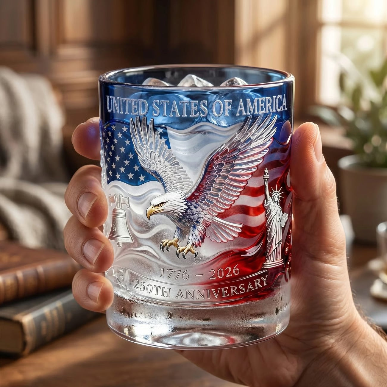📦Limited Edition 2026 USA 250th Anniversary Commemorative Glass – 1776-2026 Heritage Edition-Elite