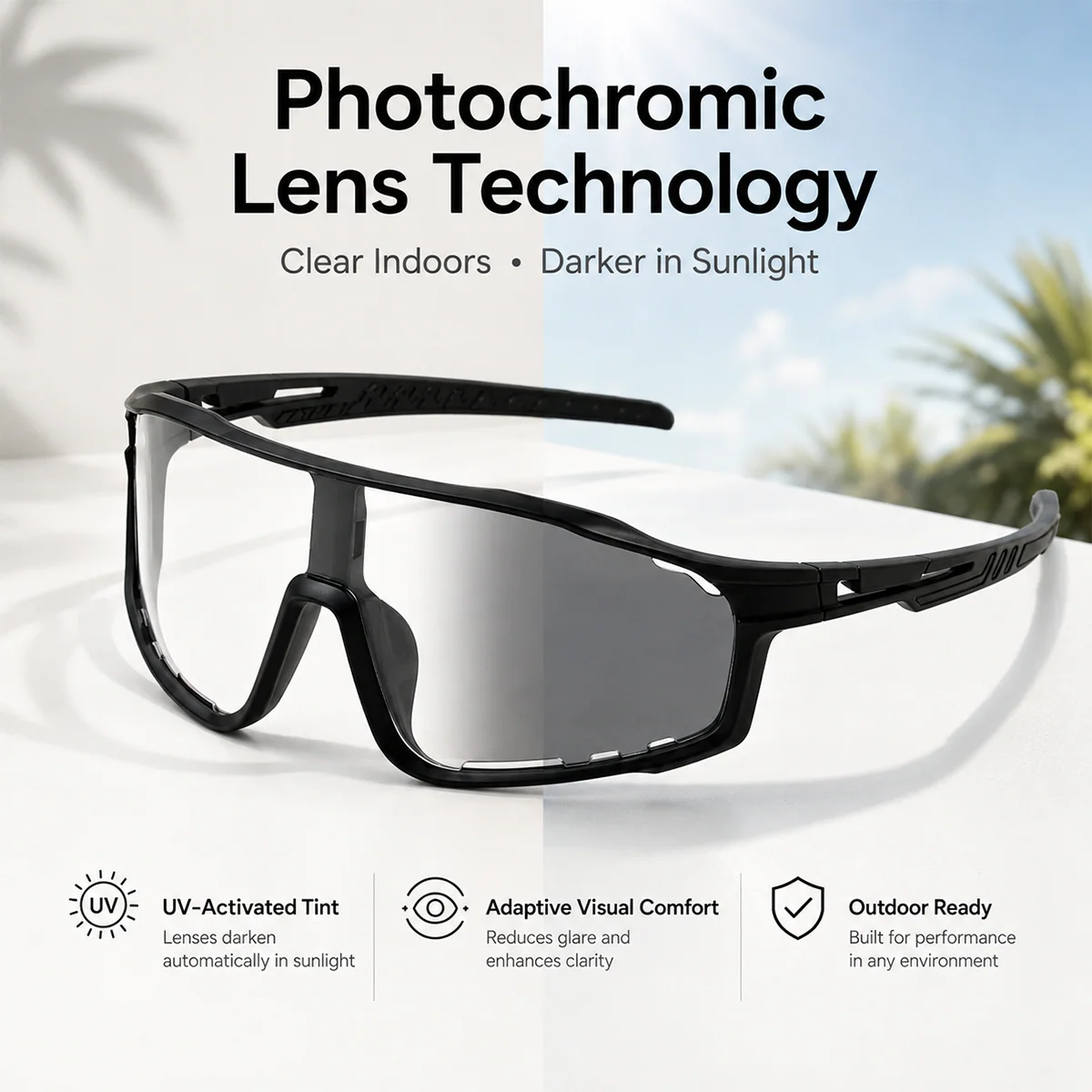 ☀️UV400 Photochromic Polarized Safety Glasses-Finds