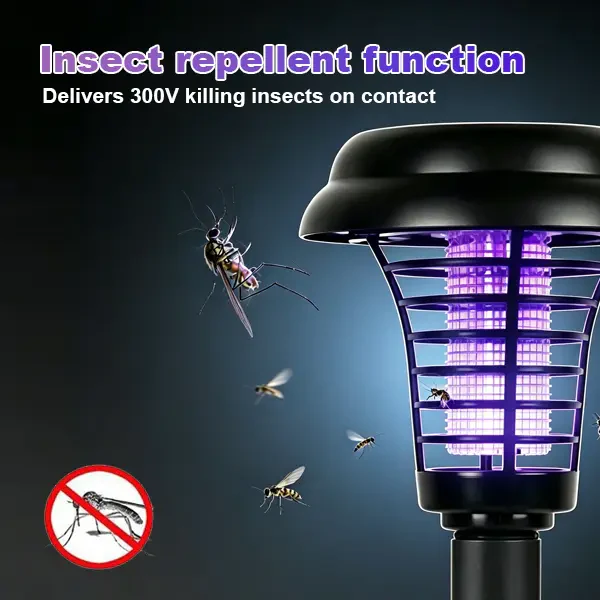 ✨💥Solar Mosquito Zapper Light -Outdoor Garden Stake Lamp💥🛒-editon