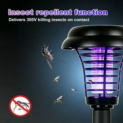 ✨💥Solar Mosquito Zapper Light -Outdoor Garden Stake Lamp💥🛒-editon