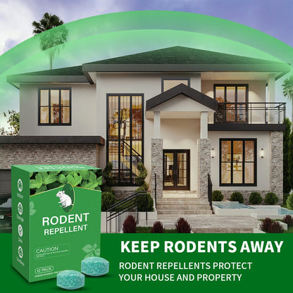 ⚡HOT SALE 50% OFF - 12- Pack Popular Natural Rodent Repellent Balls - Finds